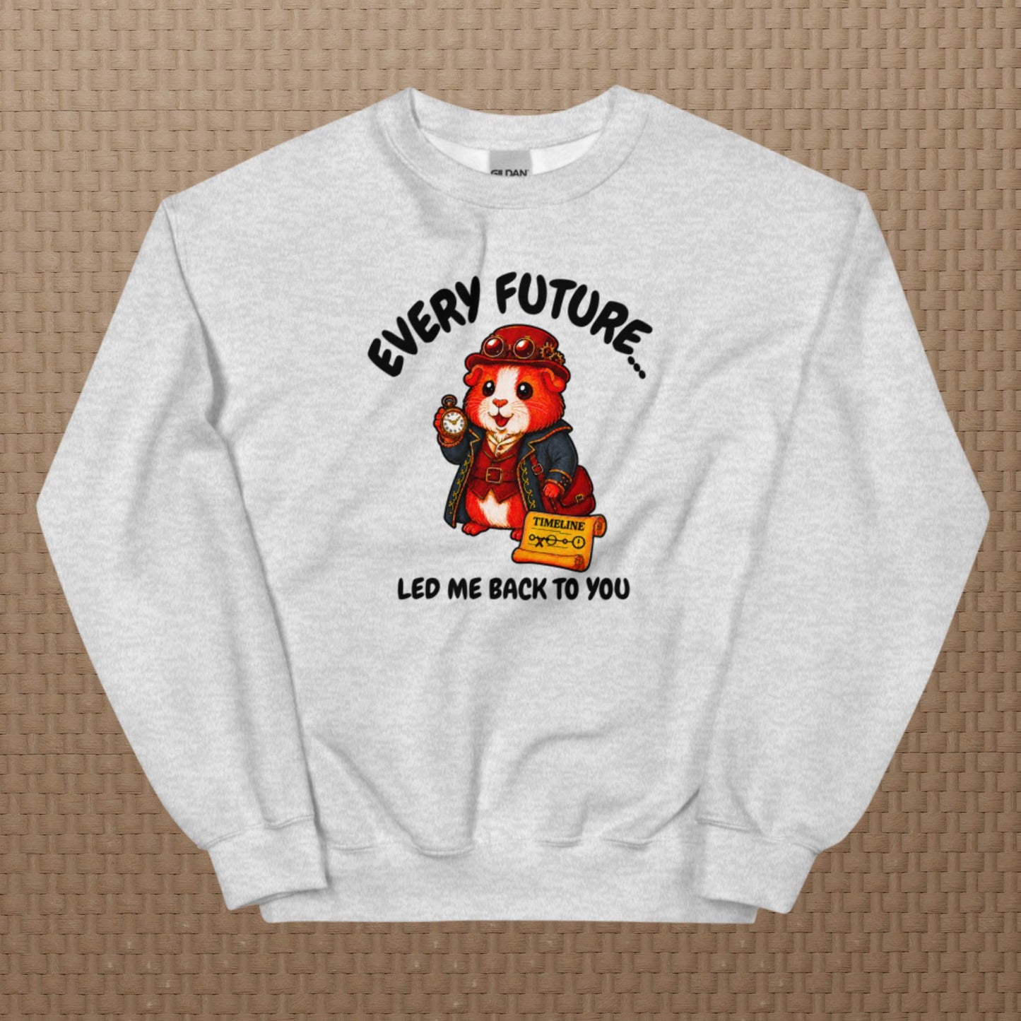 Time traveler sweatshirt