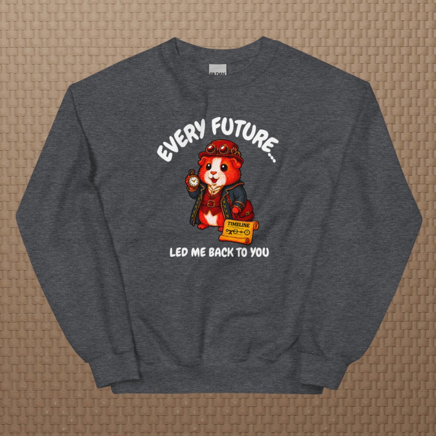 Time traveler sweatshirt