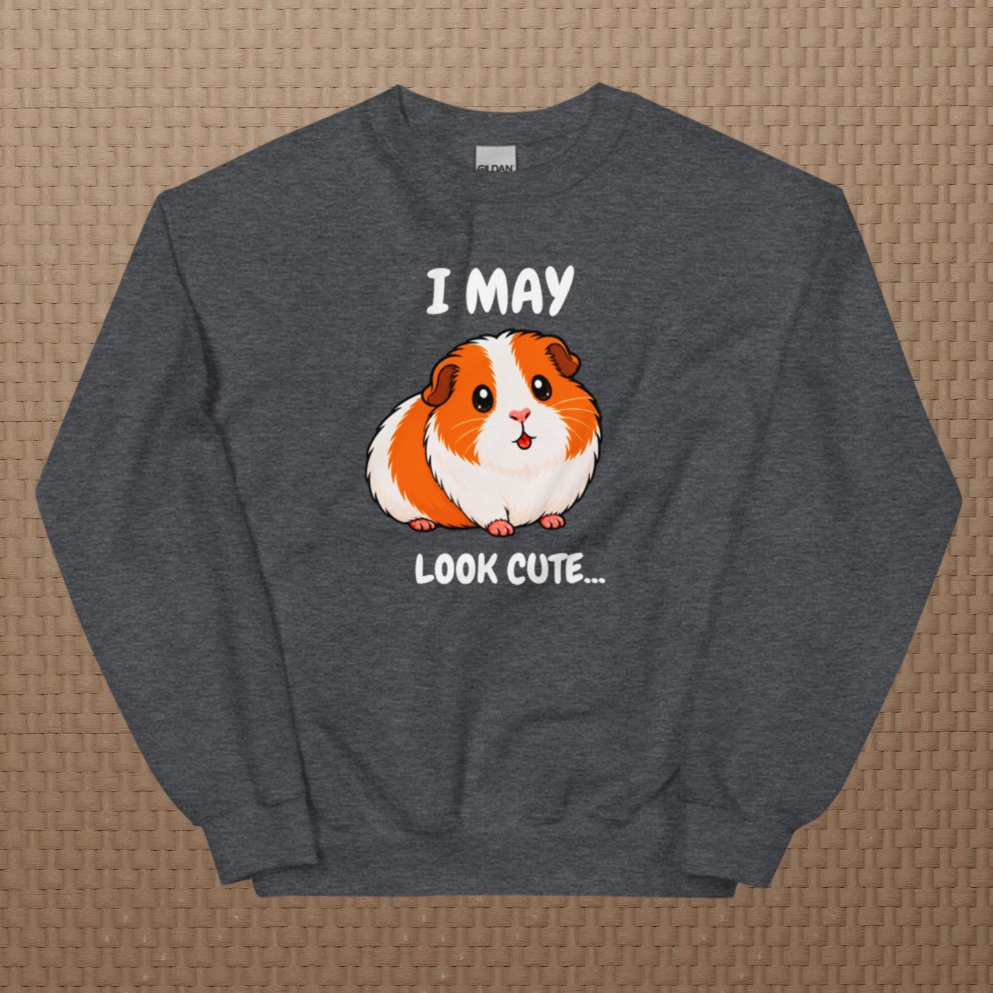 I may look cute sweatshirt
