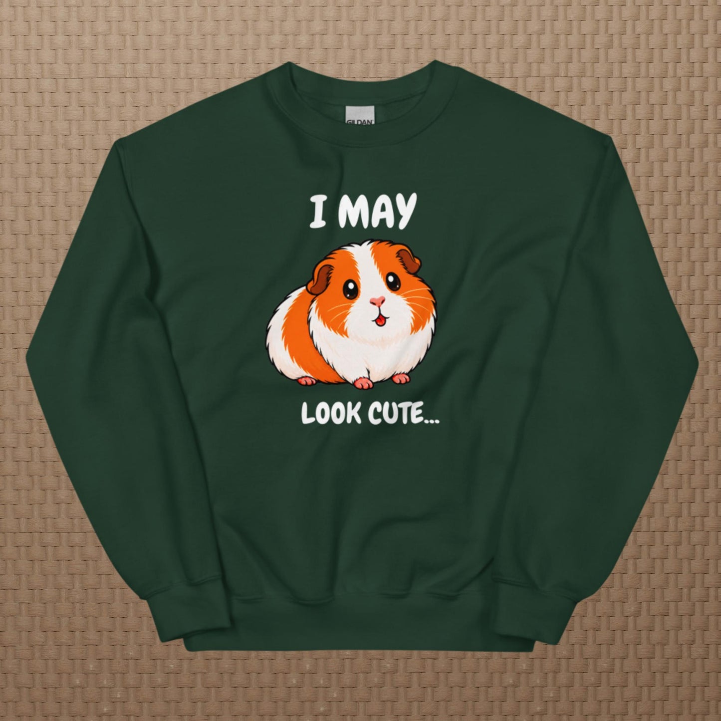 I may look cute sweatshirt