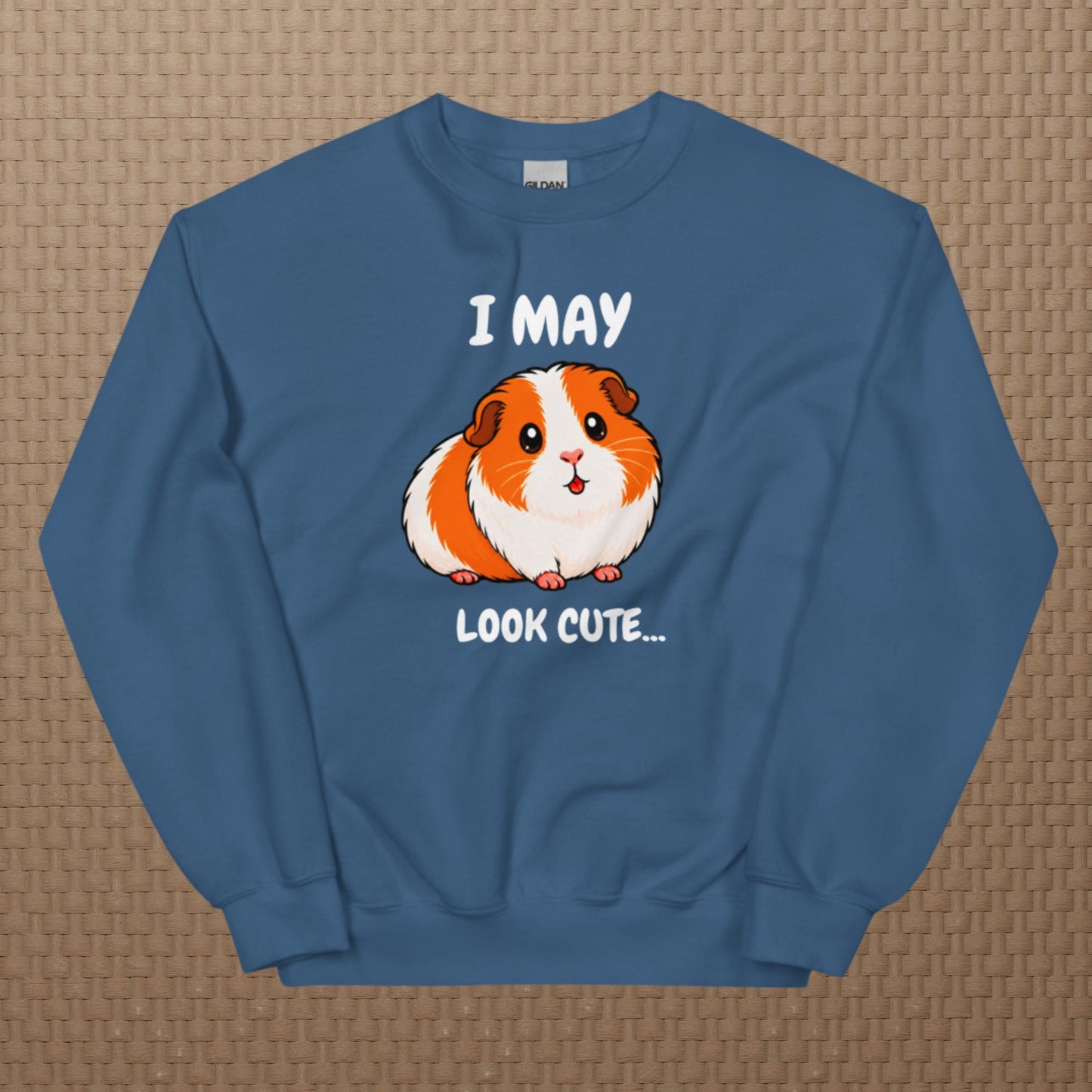 I may look cute sweatshirt