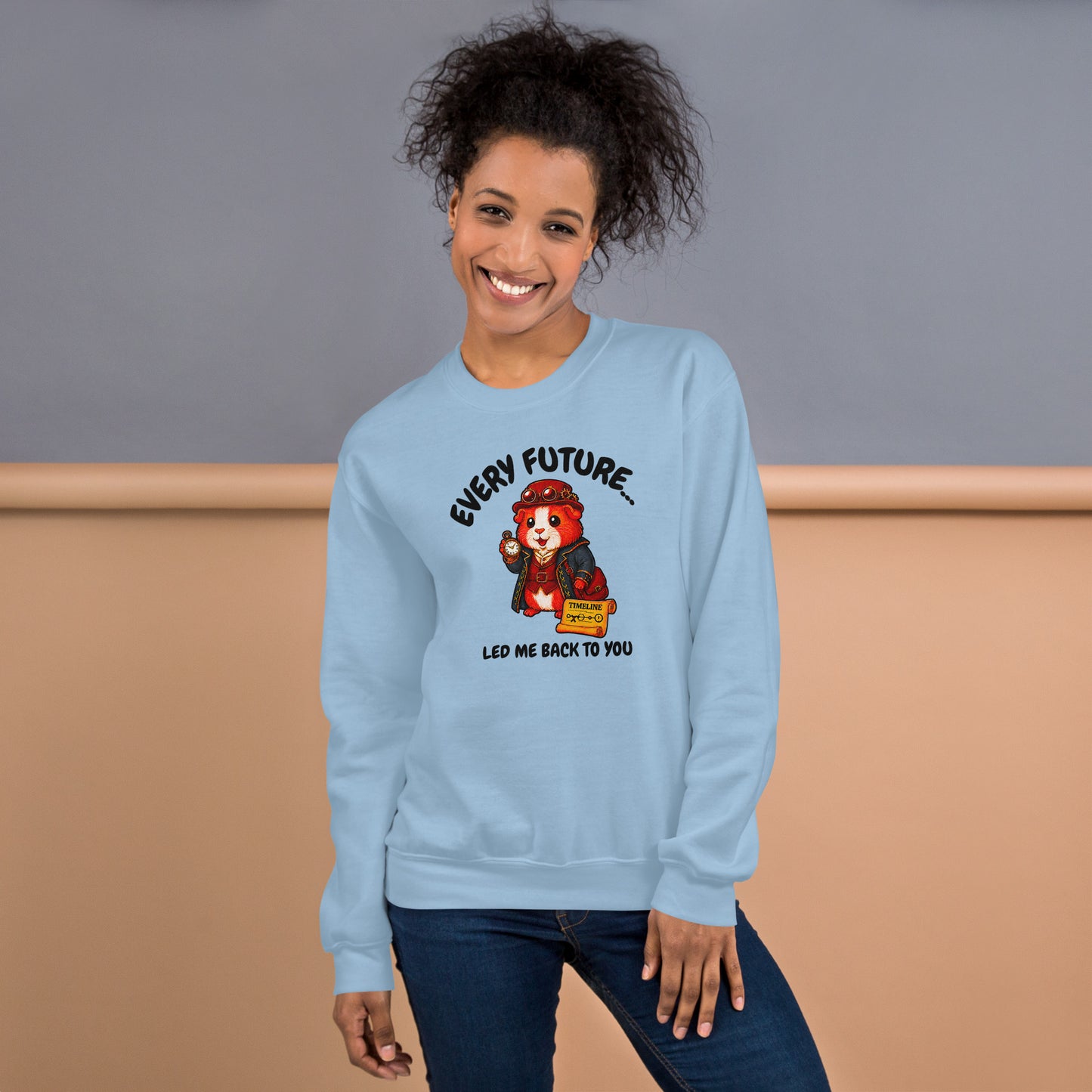 Time traveler sweatshirt