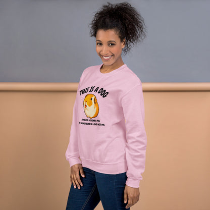 This is a dog sweatshirt