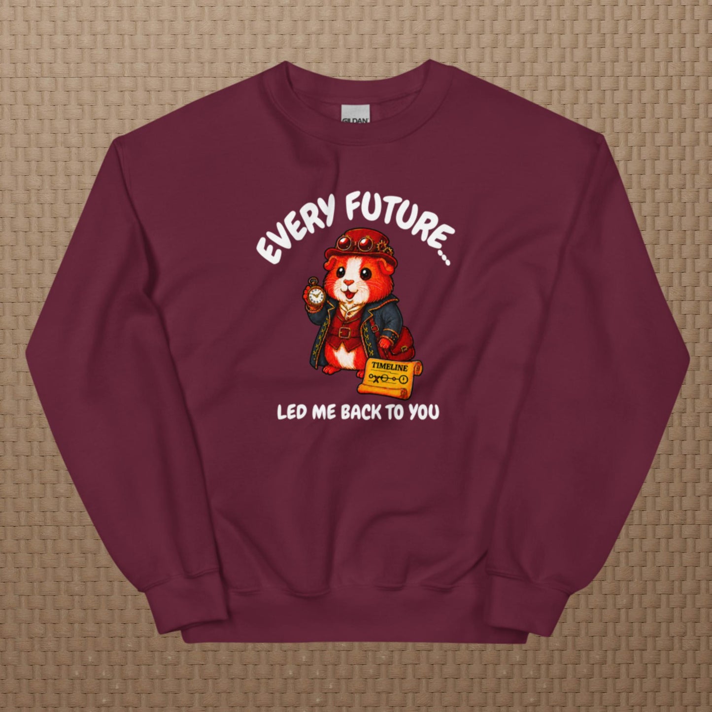 Time traveler sweatshirt