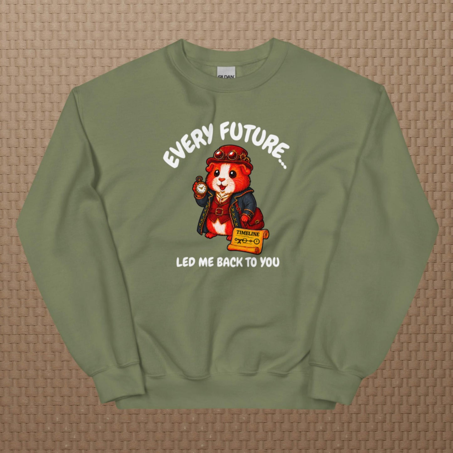 Time traveler sweatshirt
