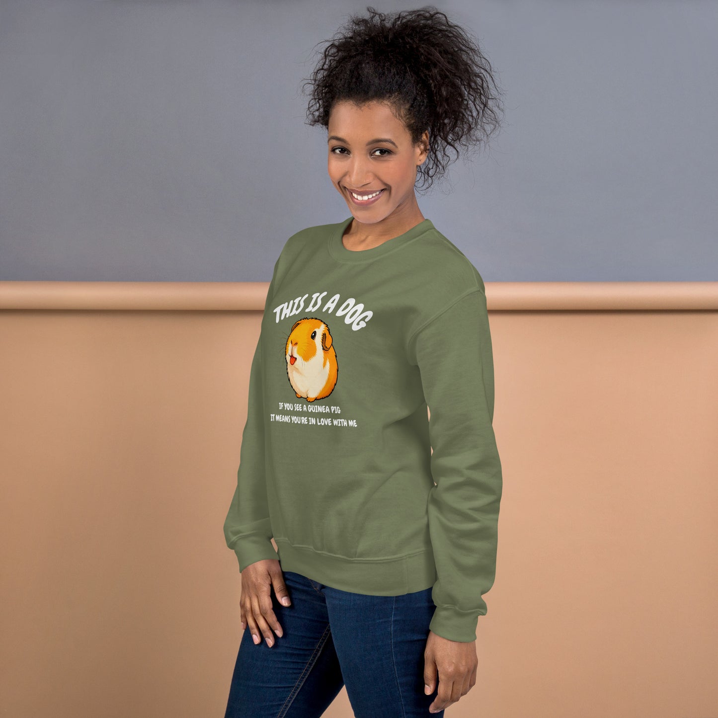 This is a dog sweatshirt
