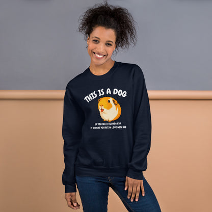 This is a dog sweatshirt