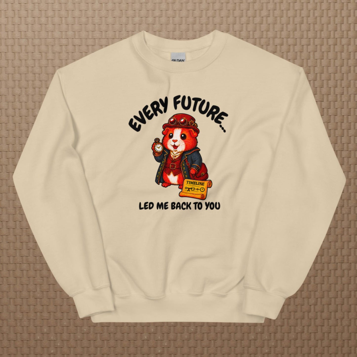 Time traveler sweatshirt
