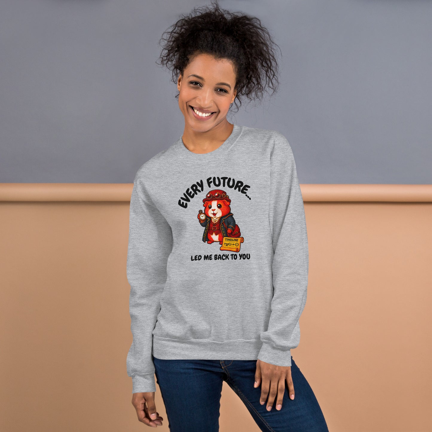 Time traveler sweatshirt