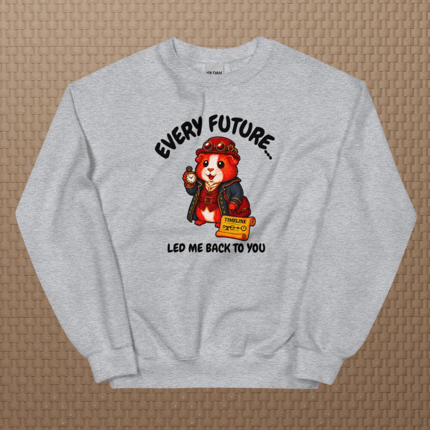 Time traveler sweatshirt