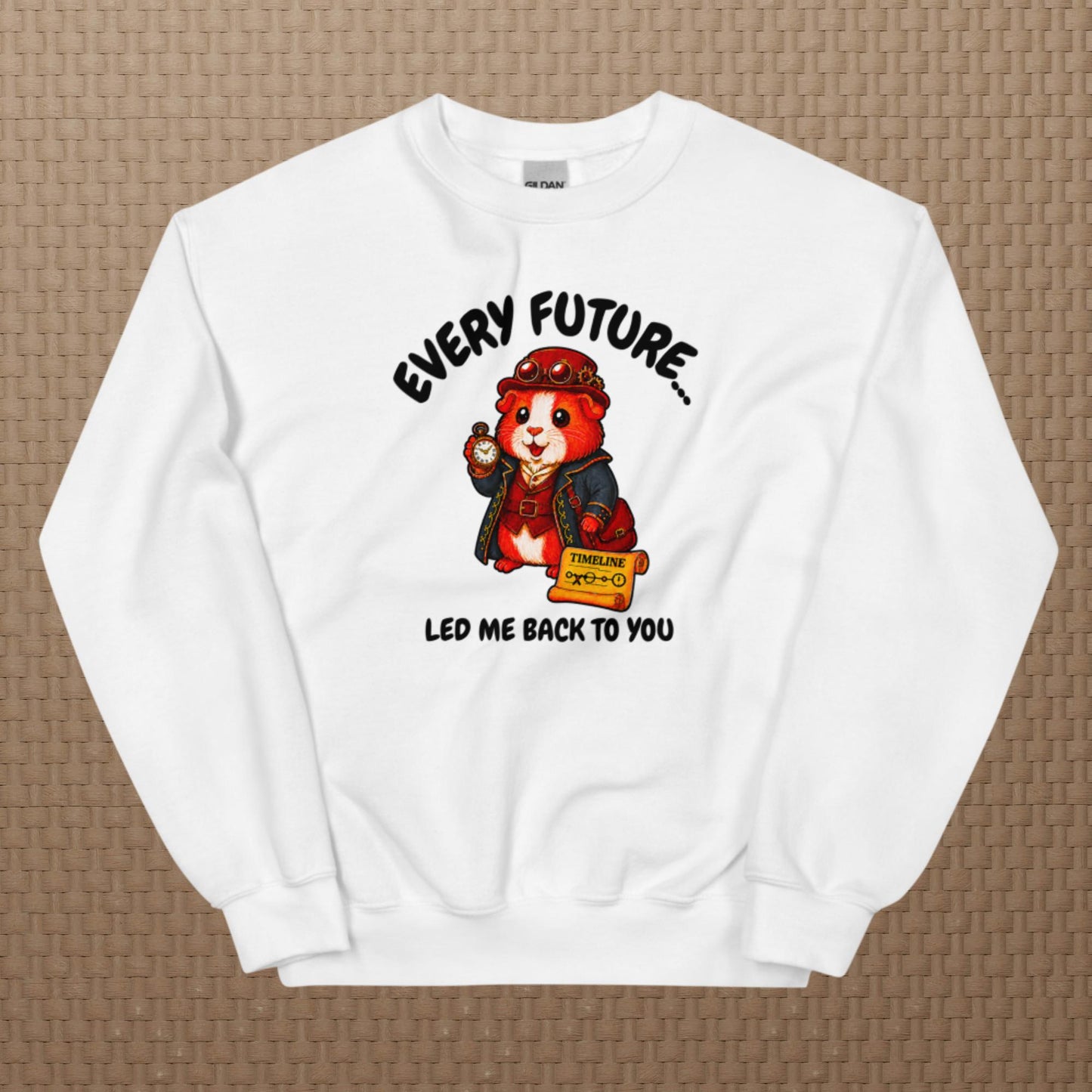Time traveler sweatshirt