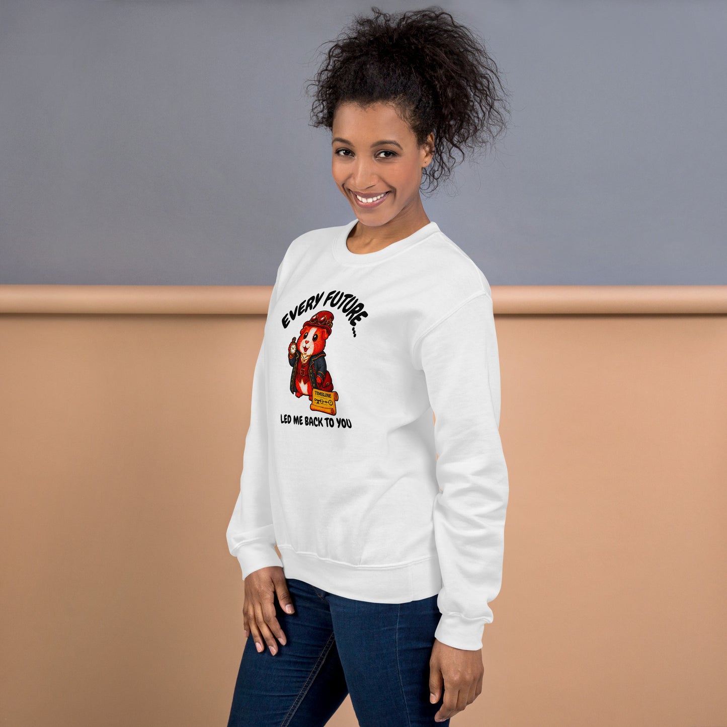 Time traveler sweatshirt