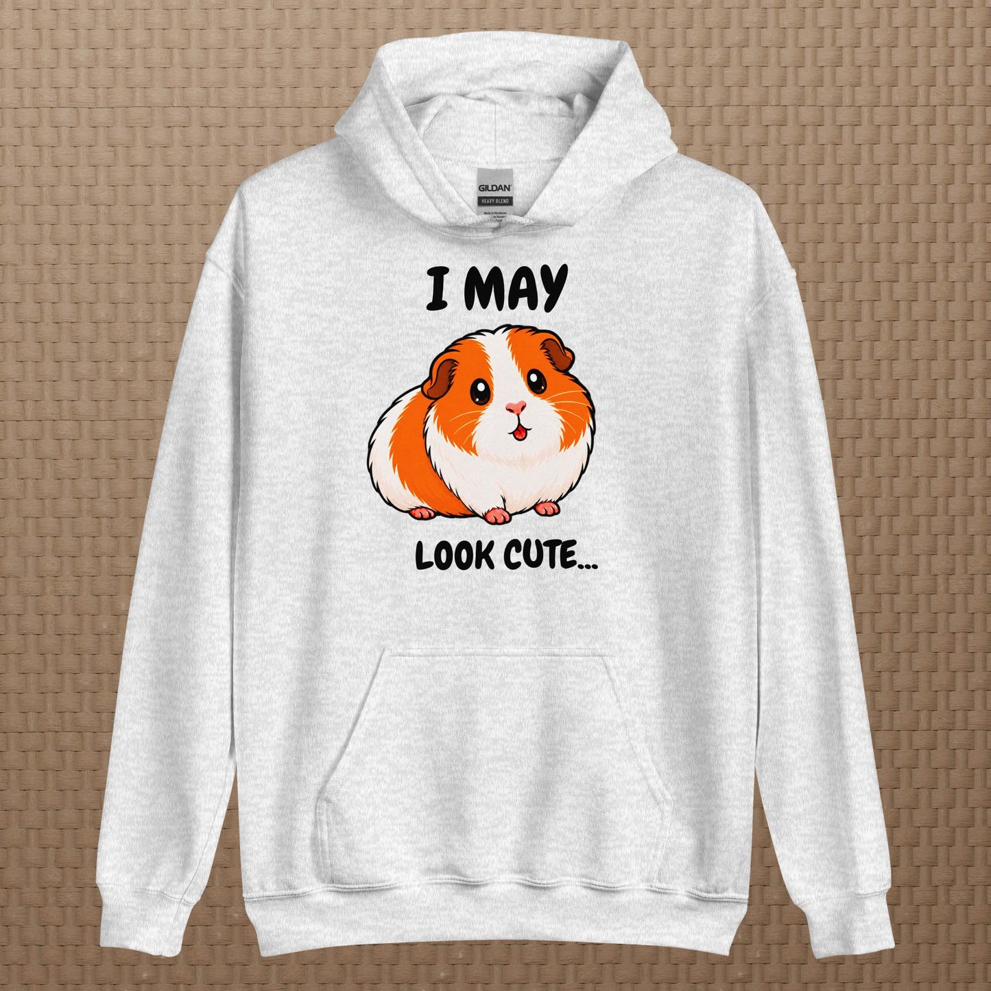 I may look cute hoodie