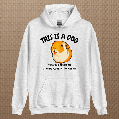 This is a dog hoodie