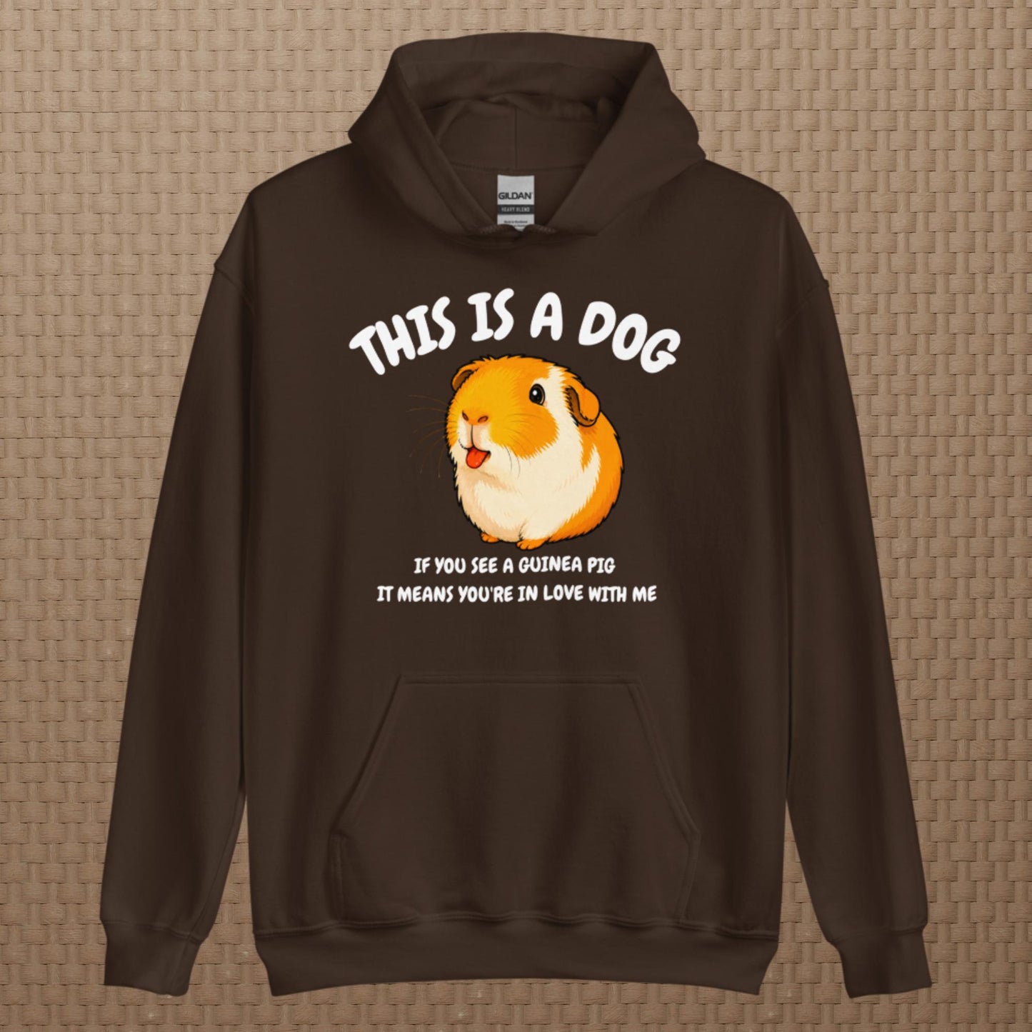 This is a dog hoodie
