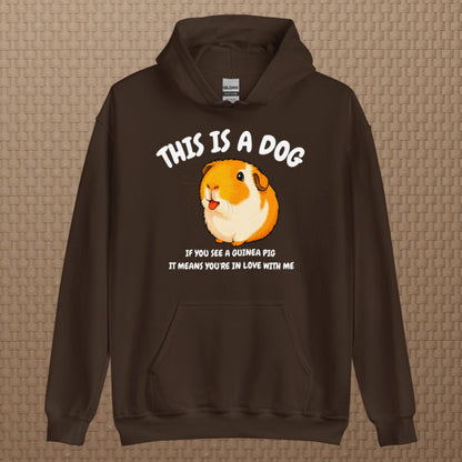 This is a dog hoodie