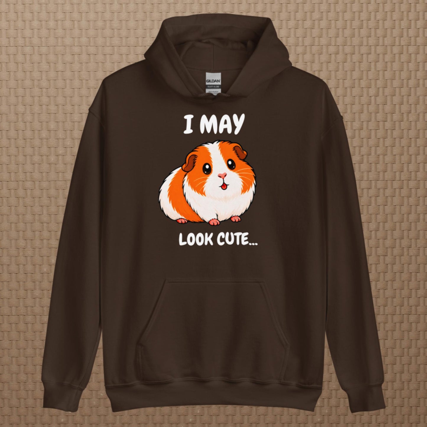 I may look cute hoodie