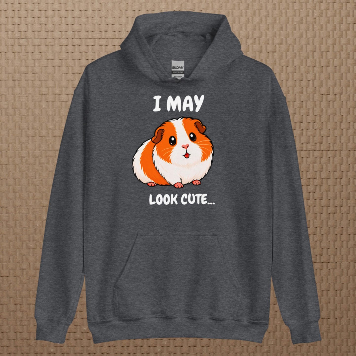 I may look cute hoodie