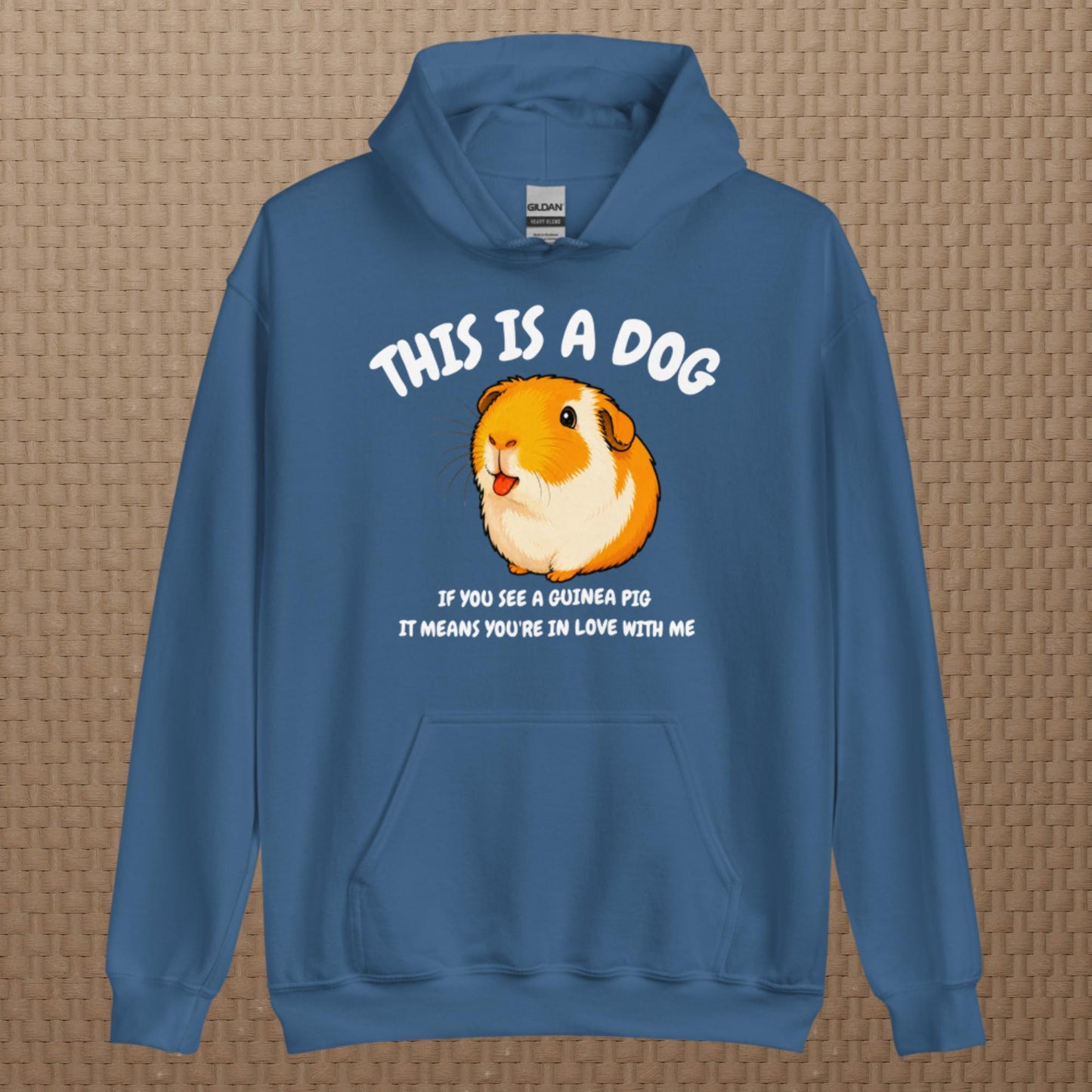 This is a dog hoodie