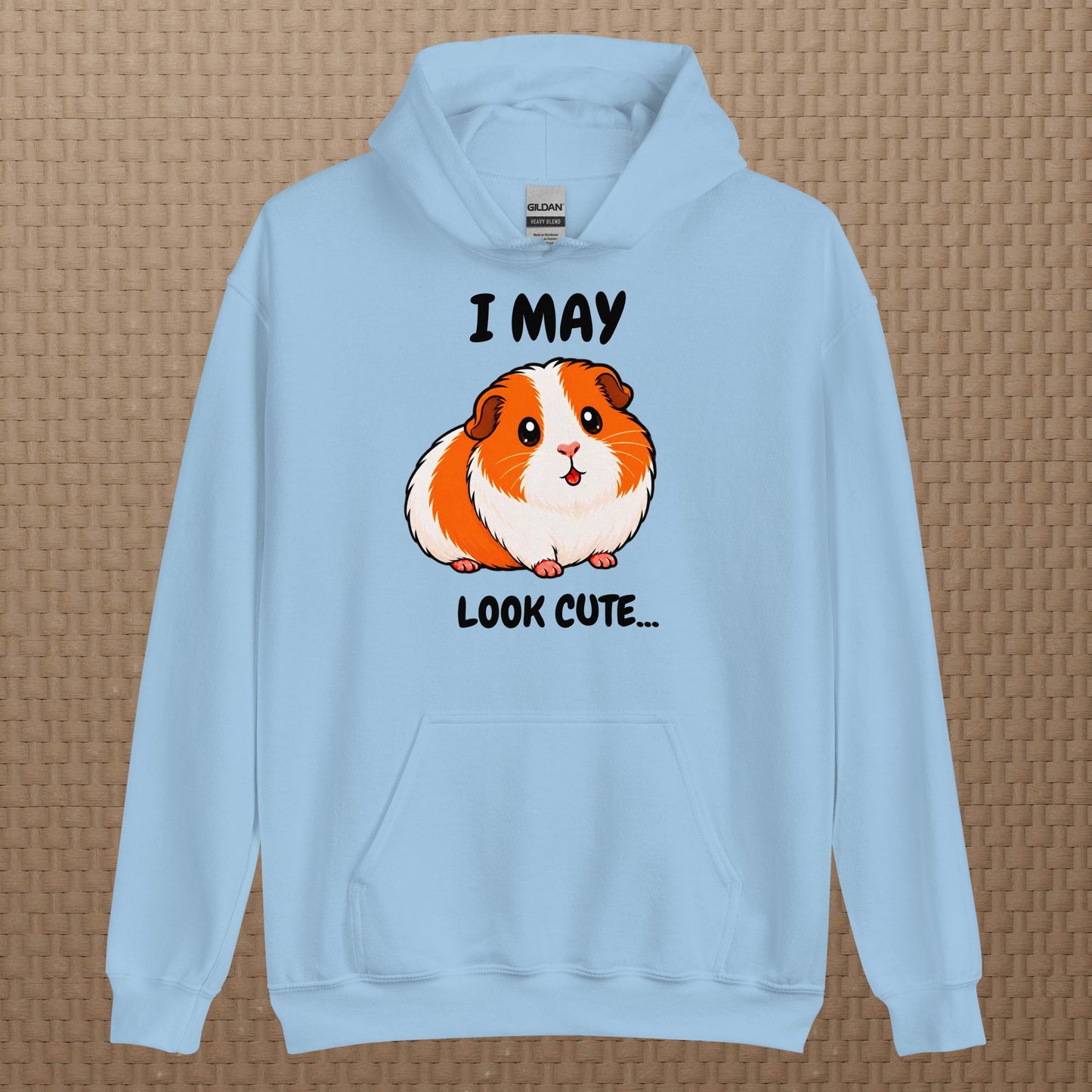 I may look cute hoodie