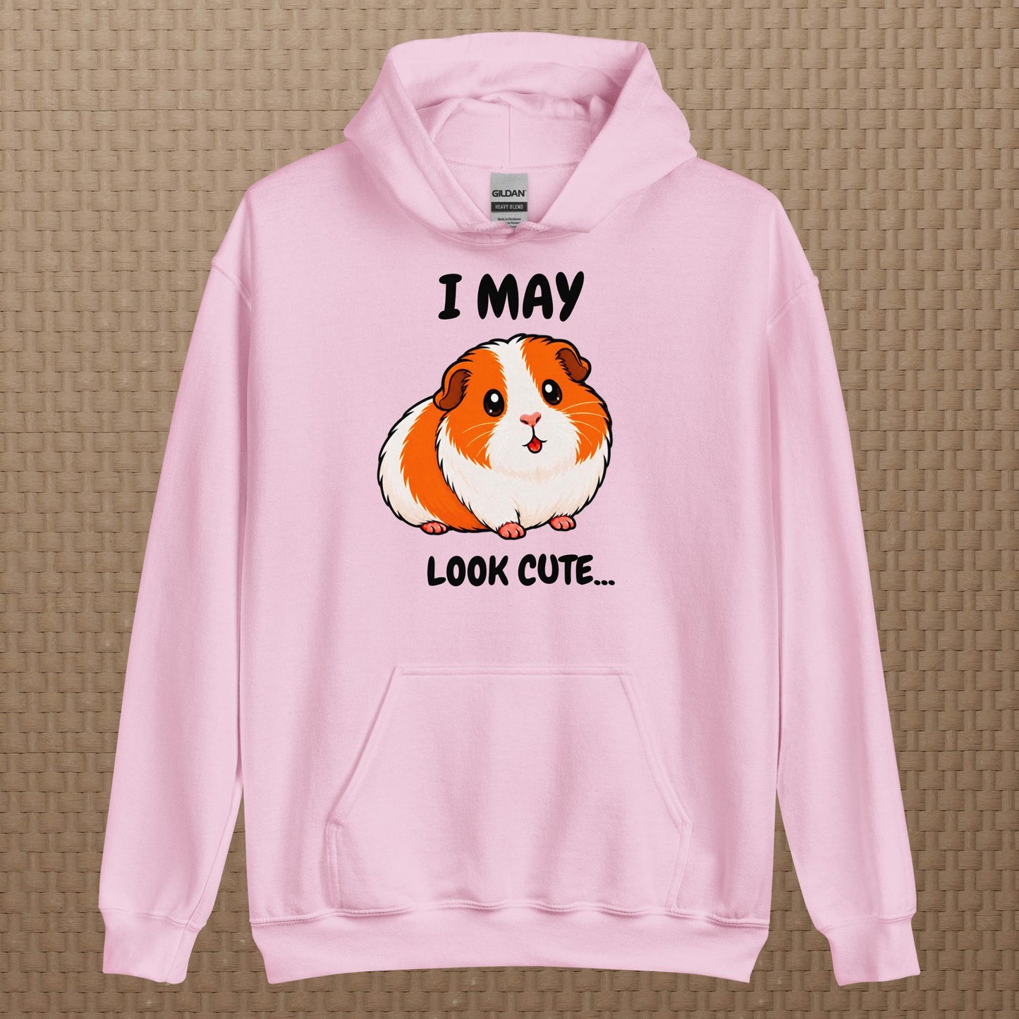 I may look cute hoodie