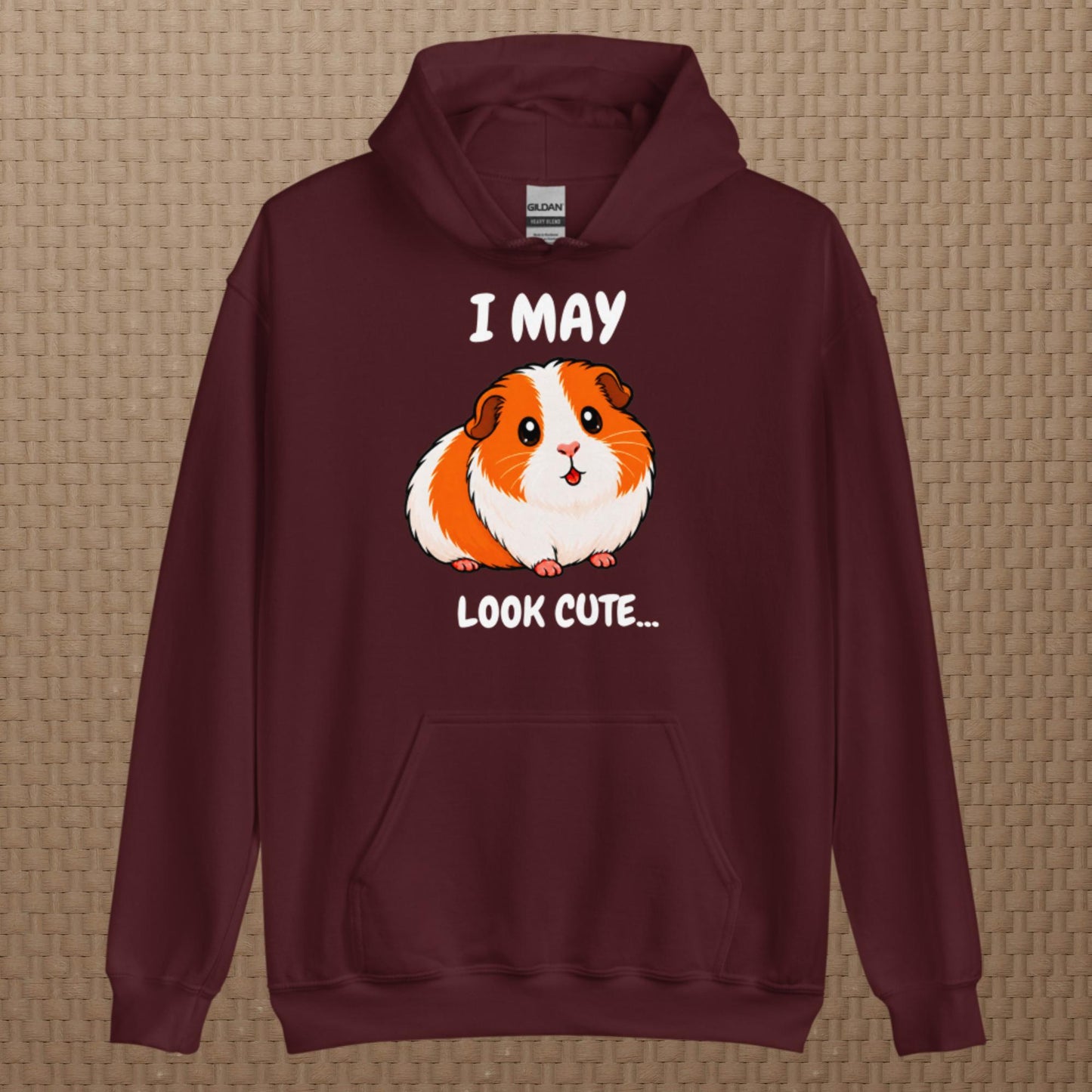 I may look cute hoodie