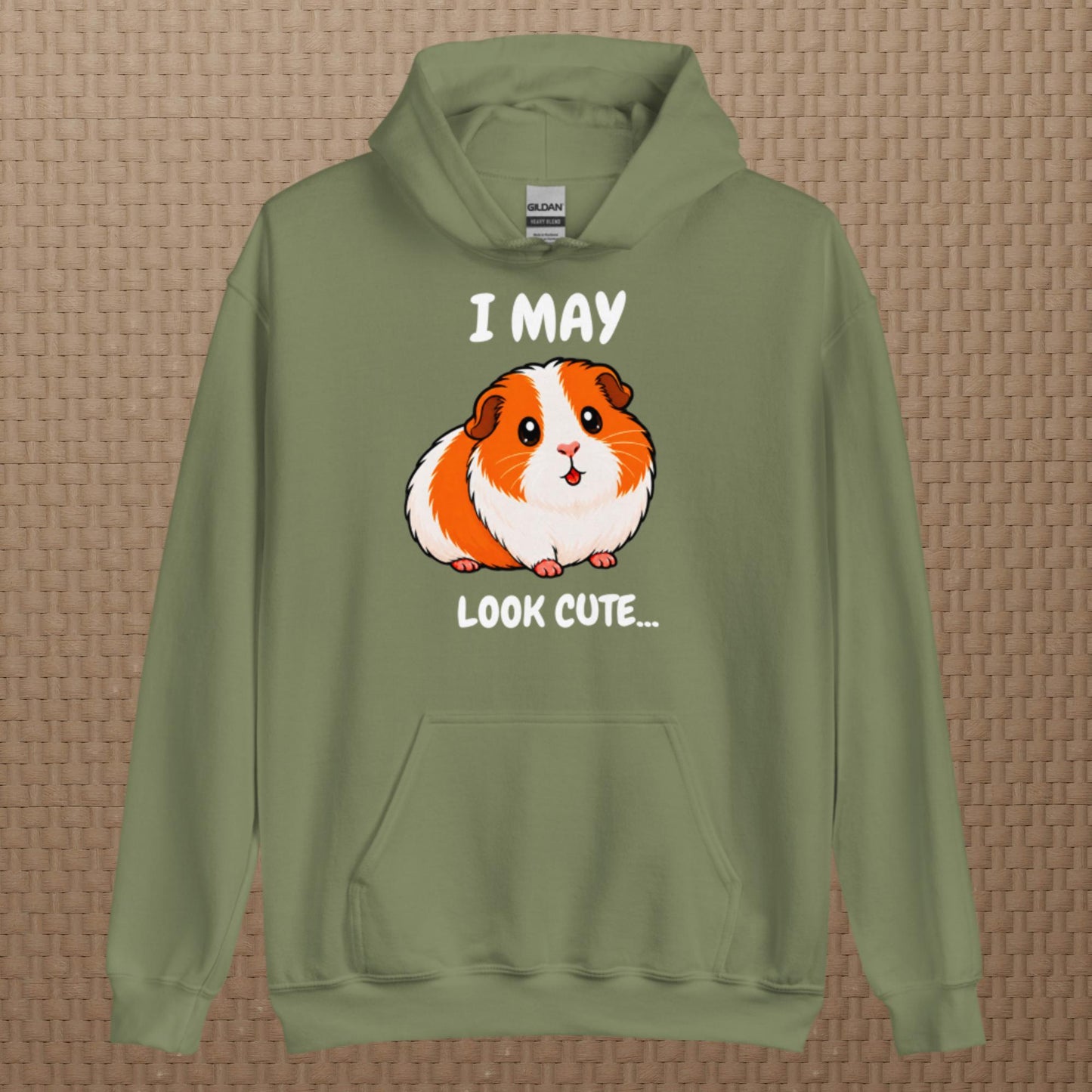 I may look cute hoodie