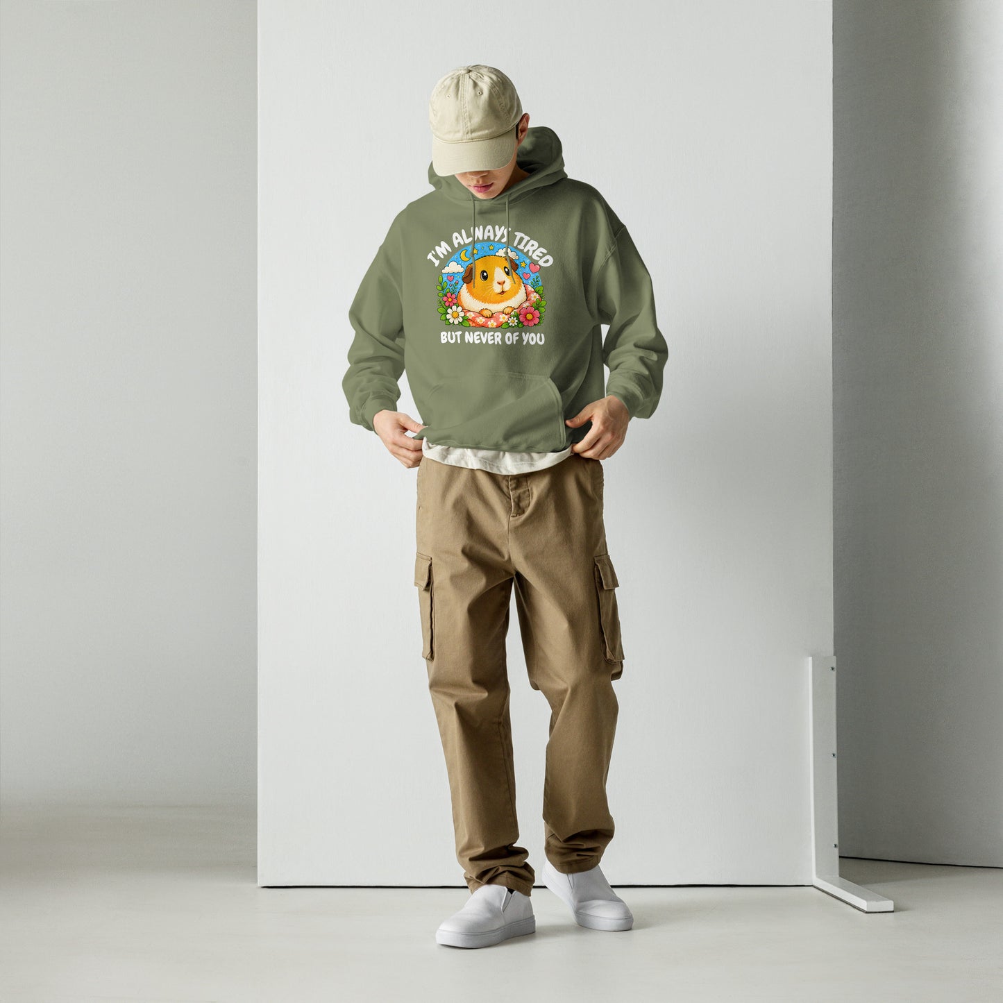 I'm always tired hoodie
