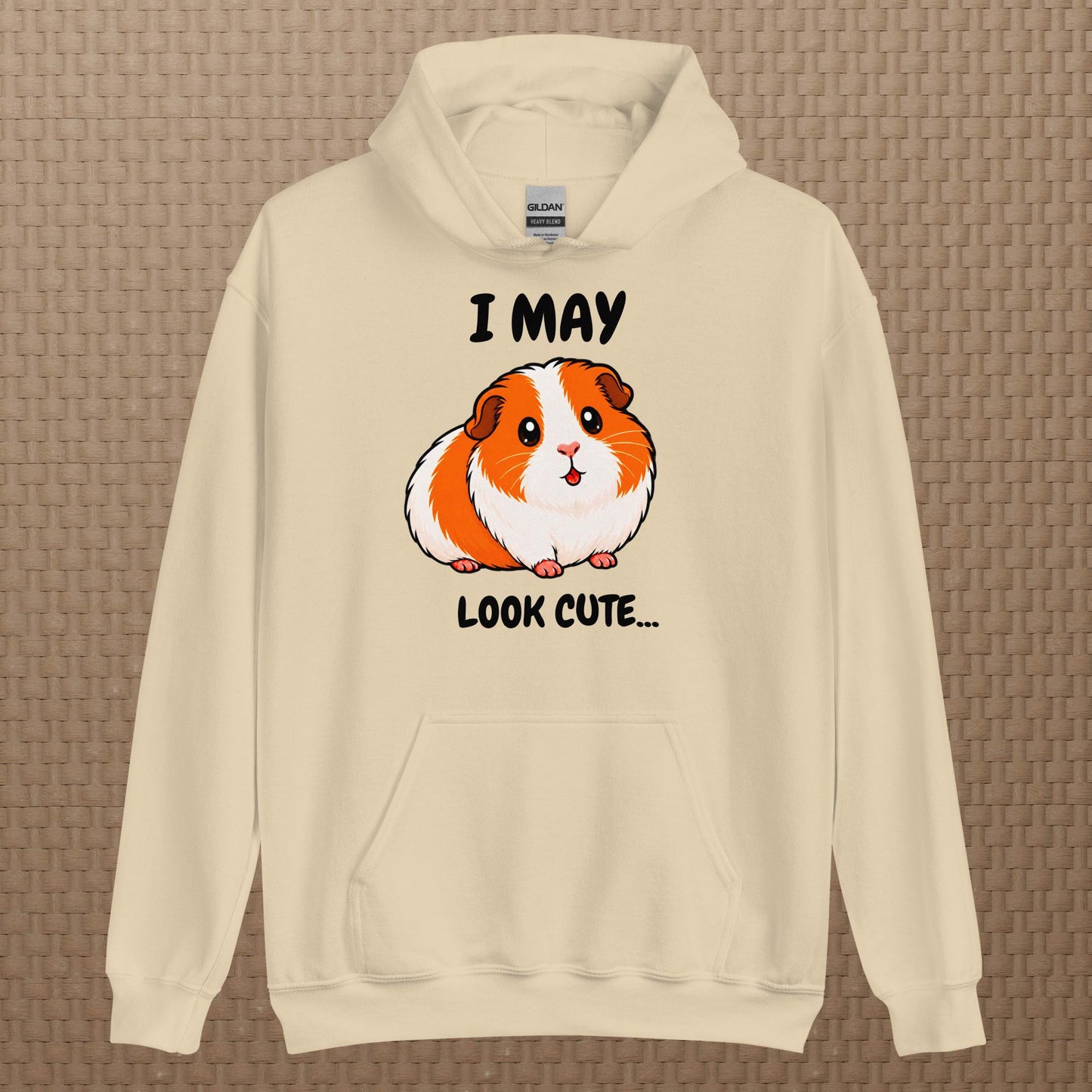 I may look cute hoodie