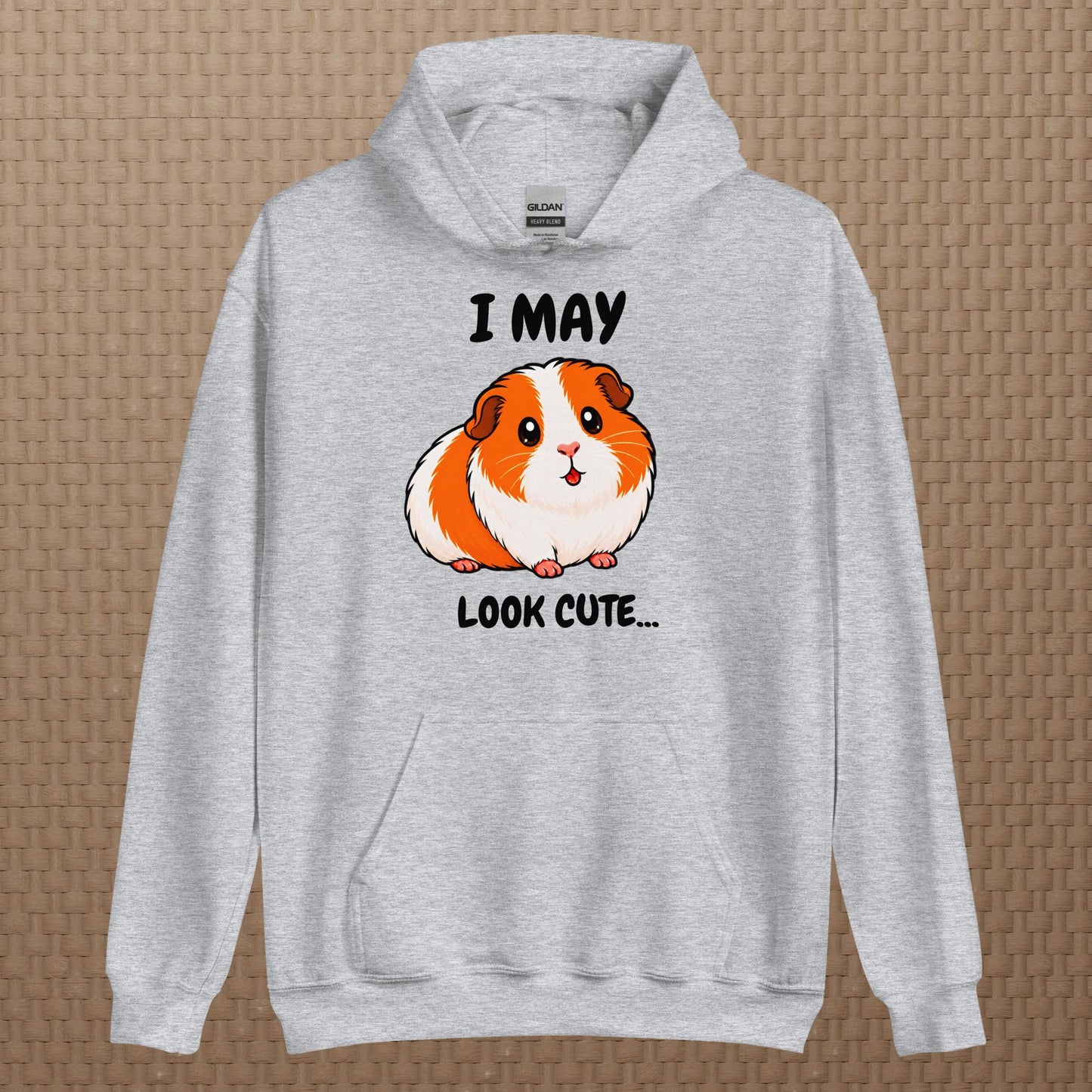 I may look cute hoodie