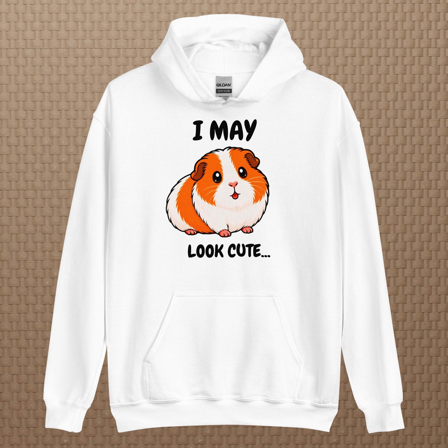 I may look cute hoodie