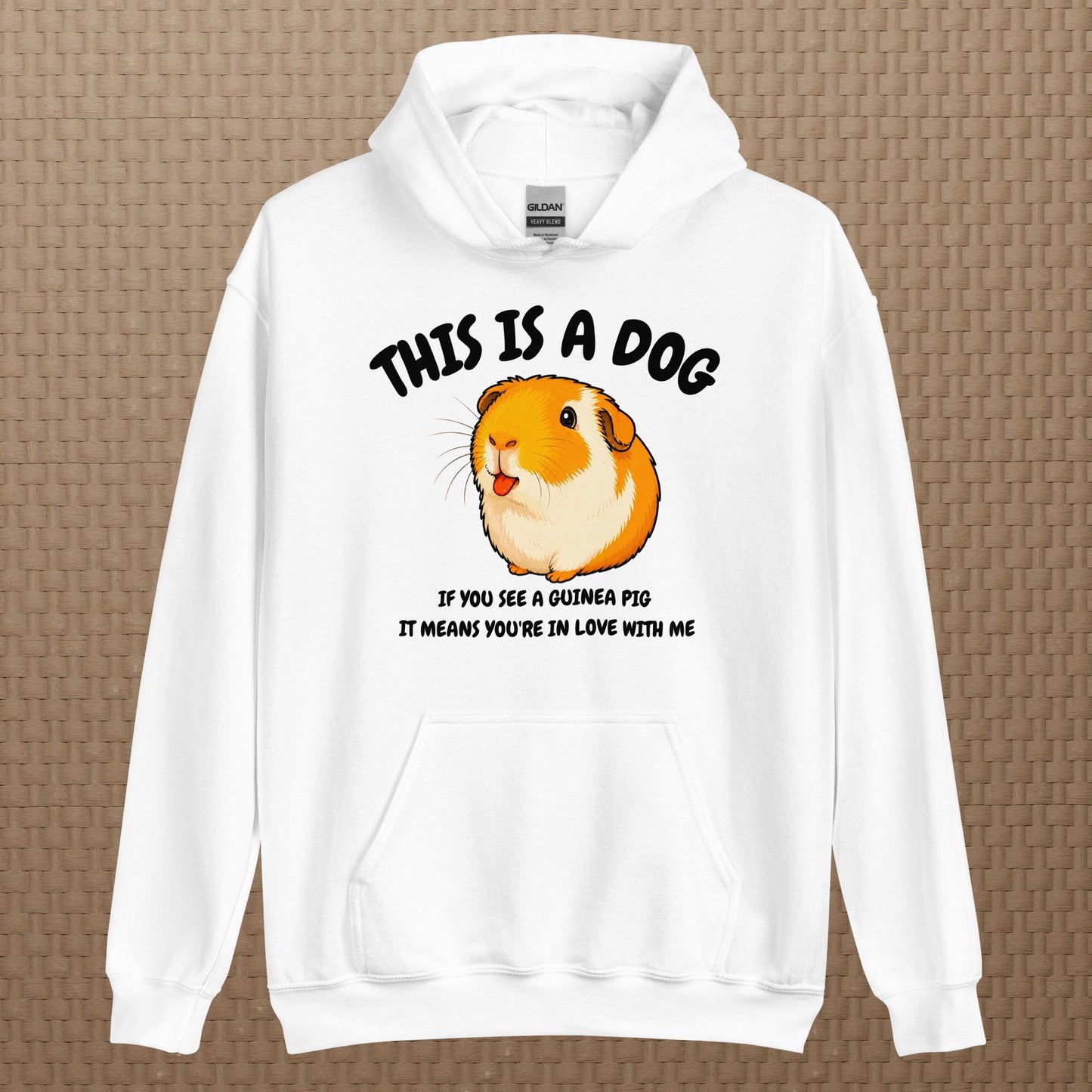 This is a dog hoodie
