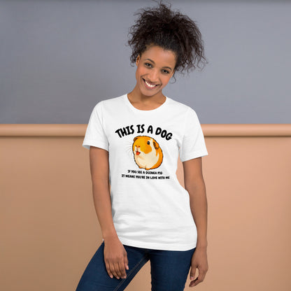 This is a dog Premium T-Shirt